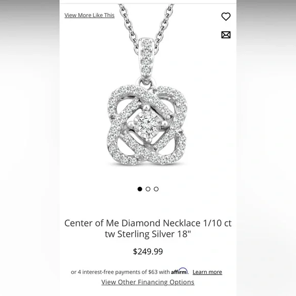 Mary Kay Jewelry Kay Diamond Necklace Poshmark